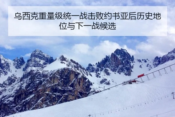 乌西克重量级统一战击败约书亚后历史地位与下一战候选